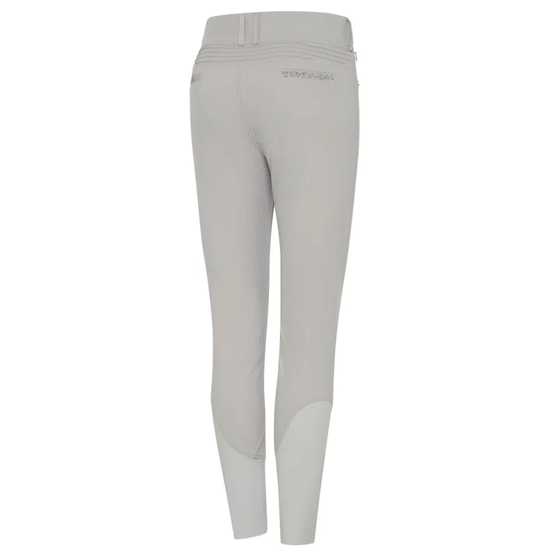 Samshield Clara Full Grip Ladies Breeches - Stone Grey-1