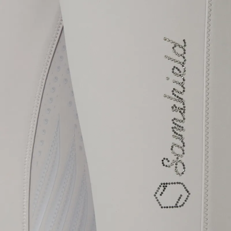 Samshield Clara Full Grip Ladies Breeches - Stone Grey-2