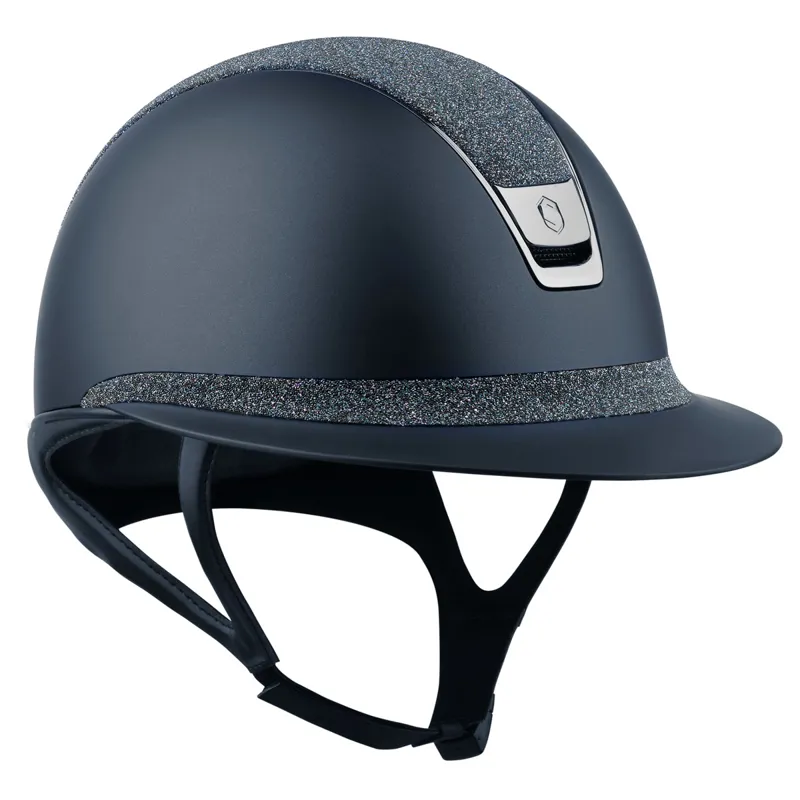 Samshield Miss Shield Shadowmatt 2.0 Crystal Riding Hat Blue Paradise