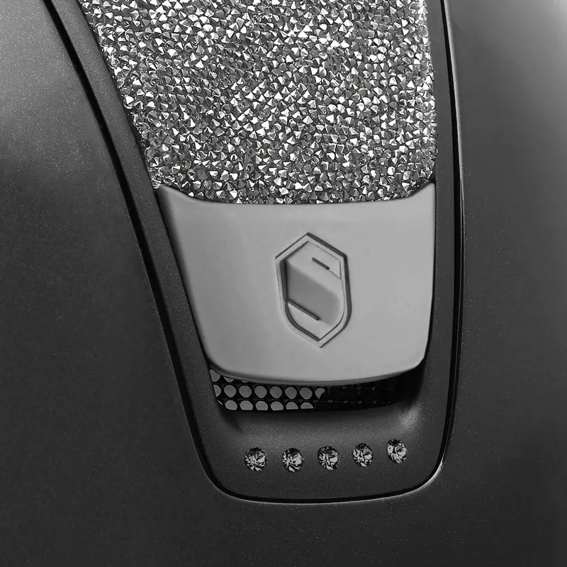 Samshield Miss Shield Shadowmatt 2.0 Ultra Fine Rock Hat - Black/Night-1