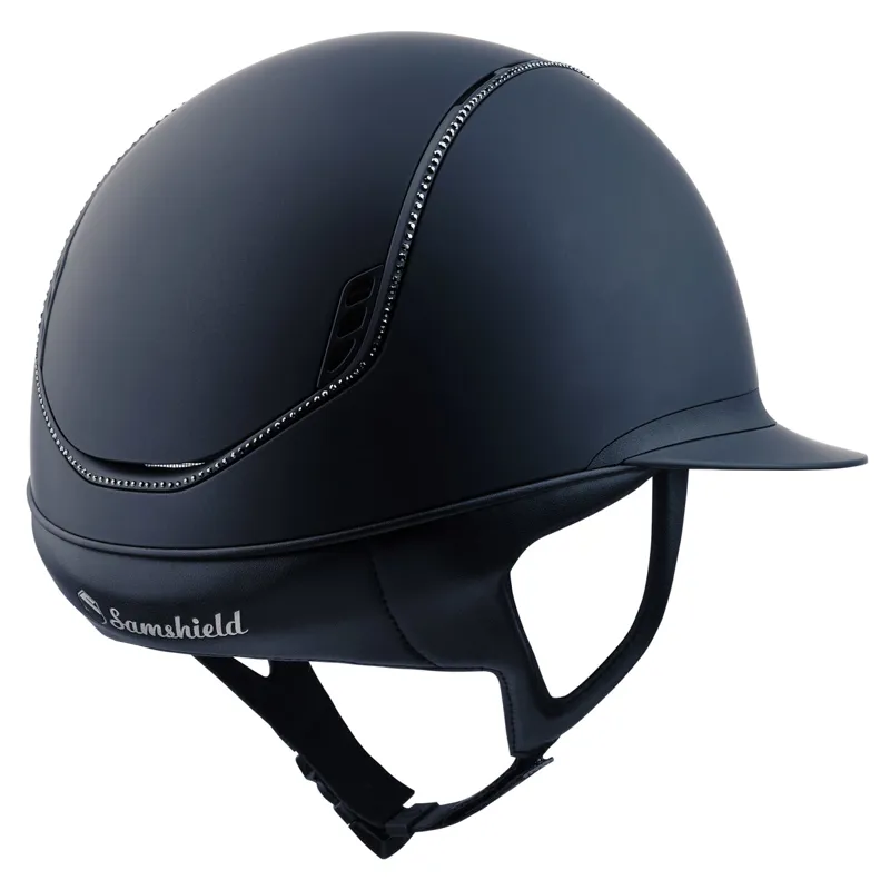 Samshield Miss Shield Shadowmatt 2.0 300 Crystal Riding Hat Blue