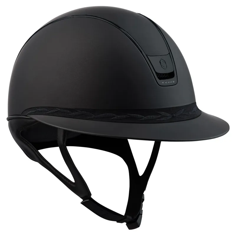 Samshield Miss Shield Shadowmatt 2.0 Flower Embroidery Hat - Black/Matt