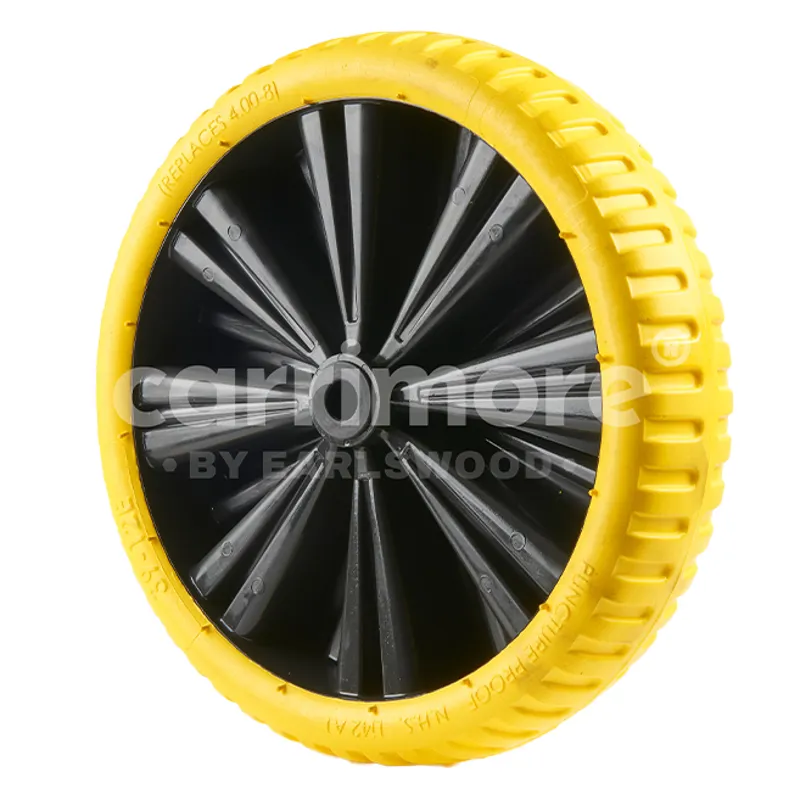 Starco Flex Lite Puncture Proof Wheelbarrow Wheel and Tyre - Yellow