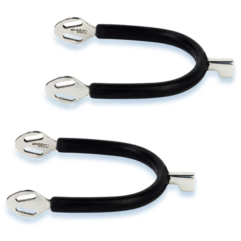 Stubben SEQ Rubber Covered Hammer End Spurs