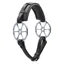 Stubben Flower Ring Hackamore - Black