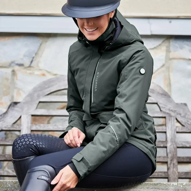 Stierna Stella Winter Ladies Waterproof Jacket - Ivy-3