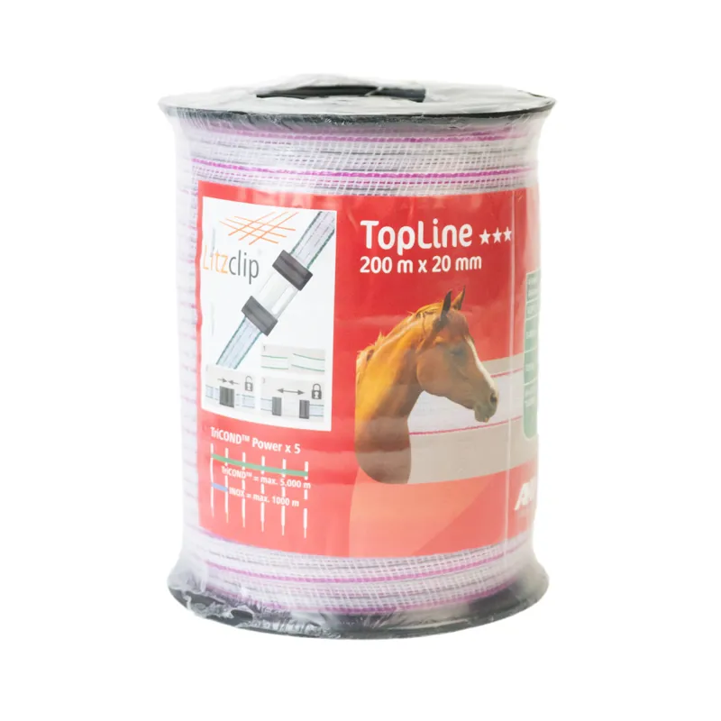 Stockshop Electric Fencing Tape 20mm x 200m - Pink