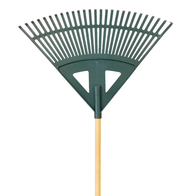 Stockshop Plastic Shavings Rake - Green
