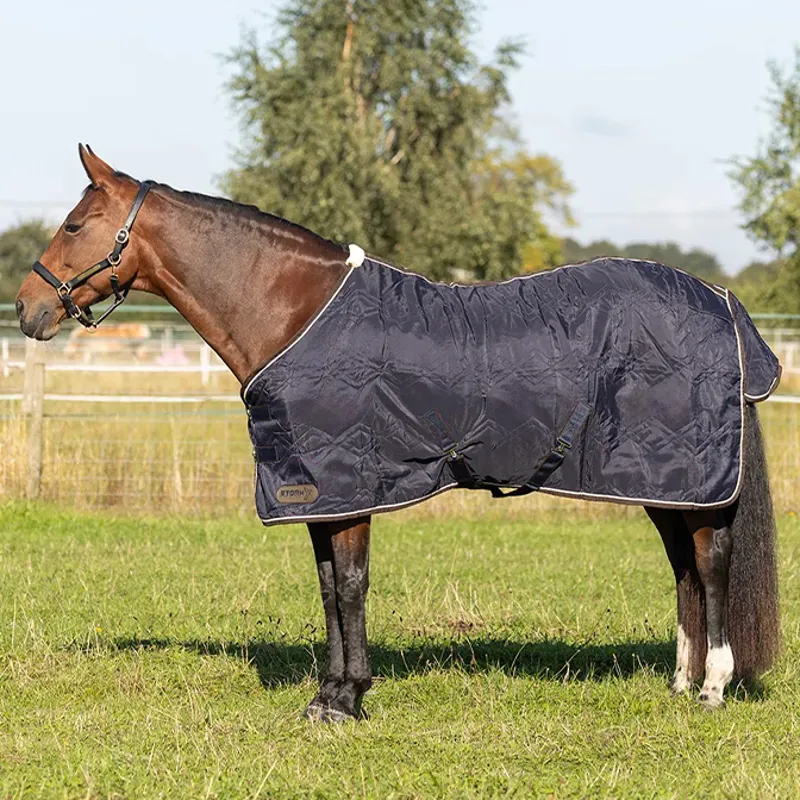 StormX Original Luxury Show Rug - Navy/Cream-1