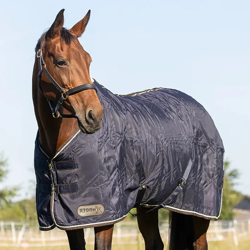 StormX Original Luxury Show Rug - Navy/Cream