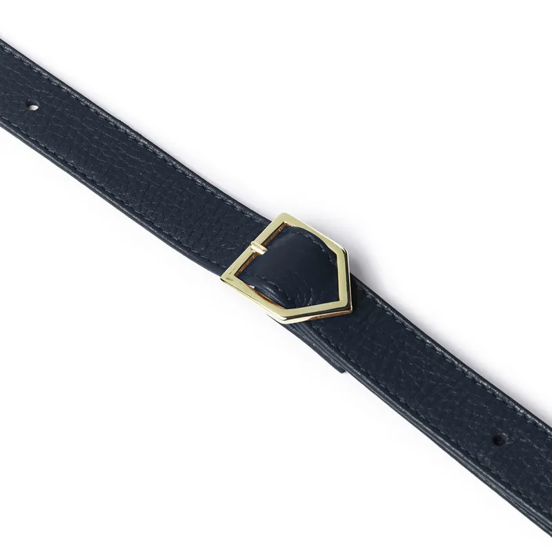 Fairfax and Favor Mini Windsor Handbag - Navy Suede-3