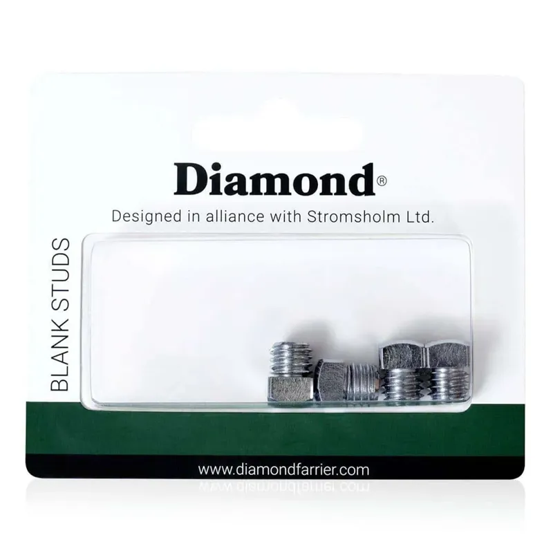Stromsholm Diamond Blank Studs - 4 Pack