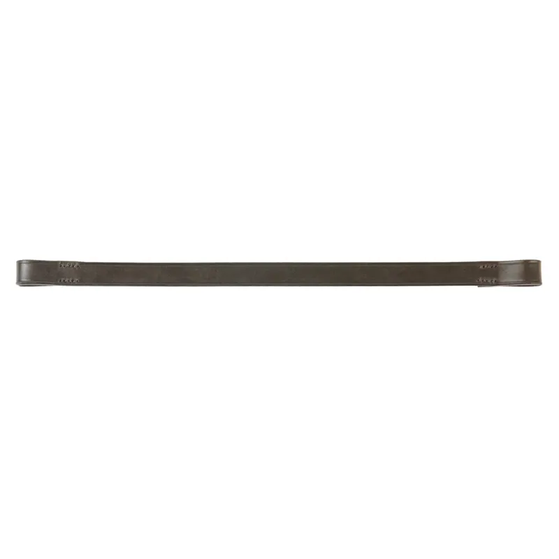 STS Plain Leather Browband - Havana