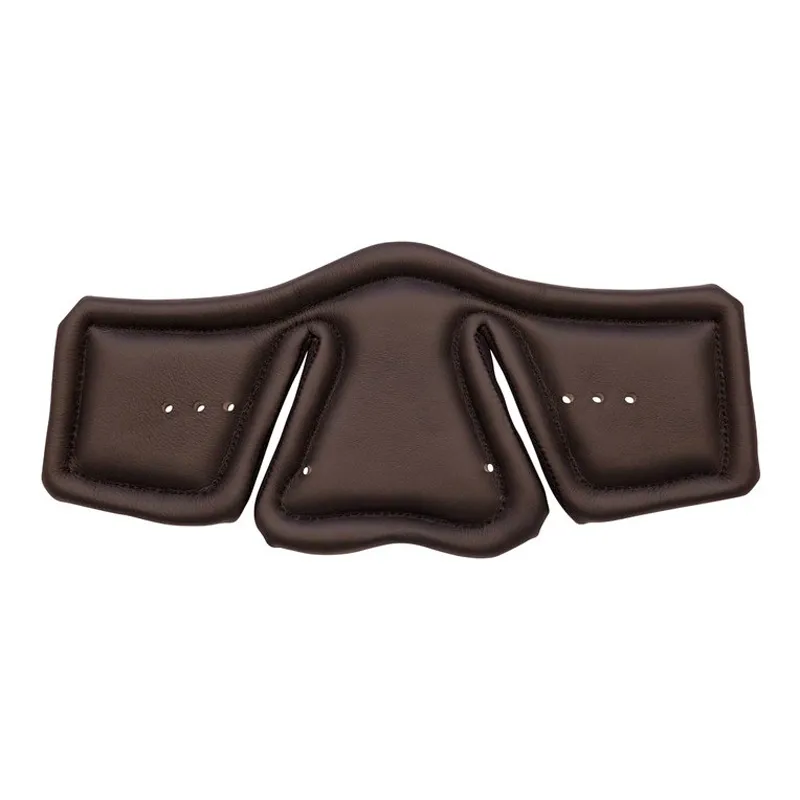 Stubben Equi-Soft Vachette Leather Girth Pad - Ebony Brown