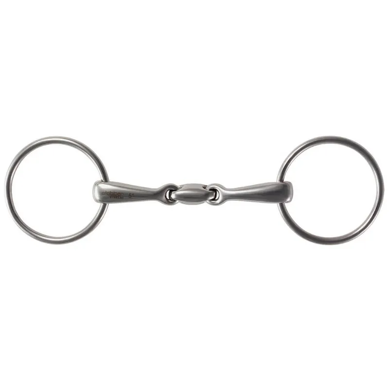 Stubben Easy Control Loose Ring Snaffle Double Broken Bit