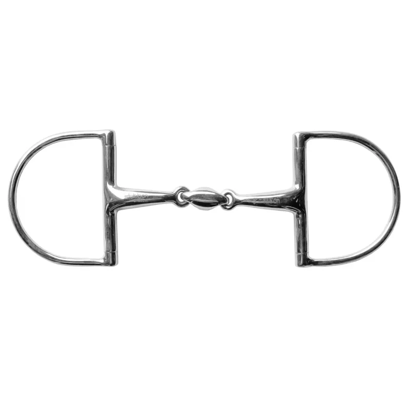 Stubben Stainless Steel D-Ring Double Jointed Lozenge Bit