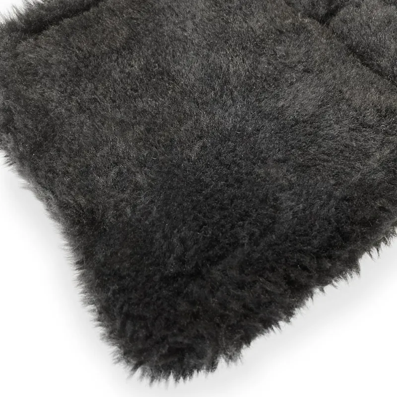 Stubben Cord Girth with Padded Buckle Ends - Black-1