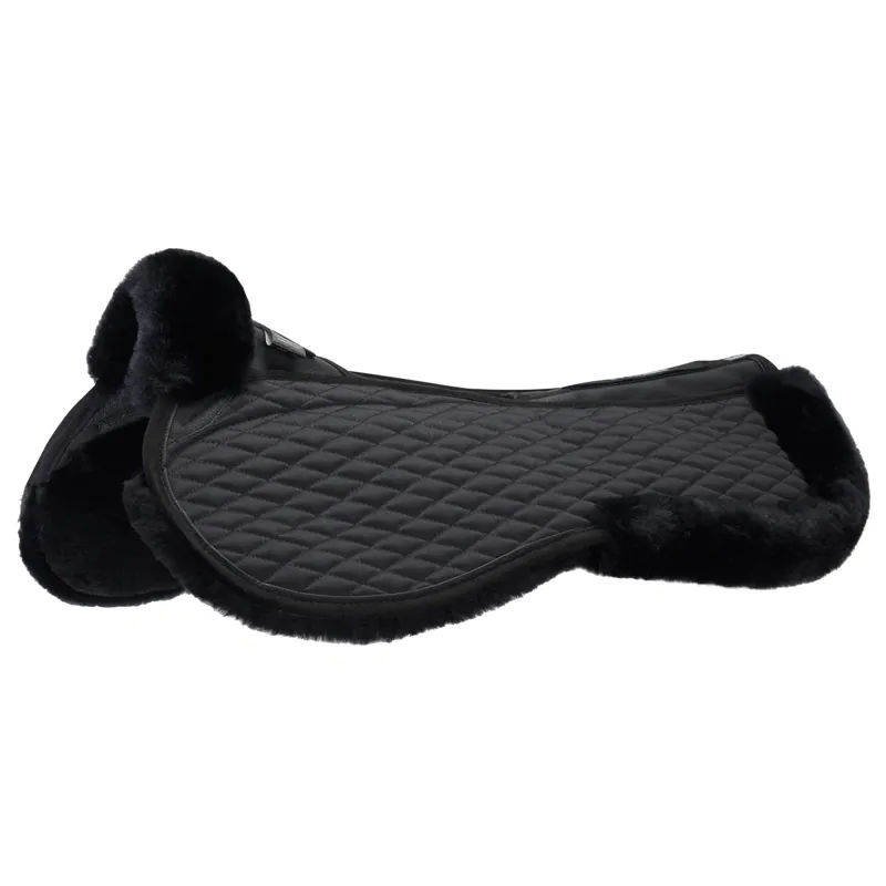Stubben Streamline 3Spine Lambswool Half Pad - Black