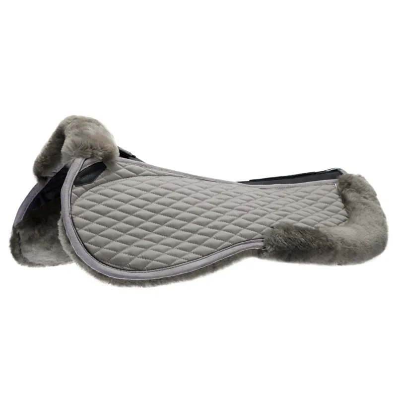 Stubben Streamline 3Spine Lambswool Half Pad - Grey
