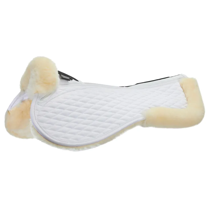 Stubben Streamline 3Spine Lambswool Half Pad - White