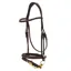 Stubben Pro-Jump Combined Flash 2700 Bridle - Ebony Brown