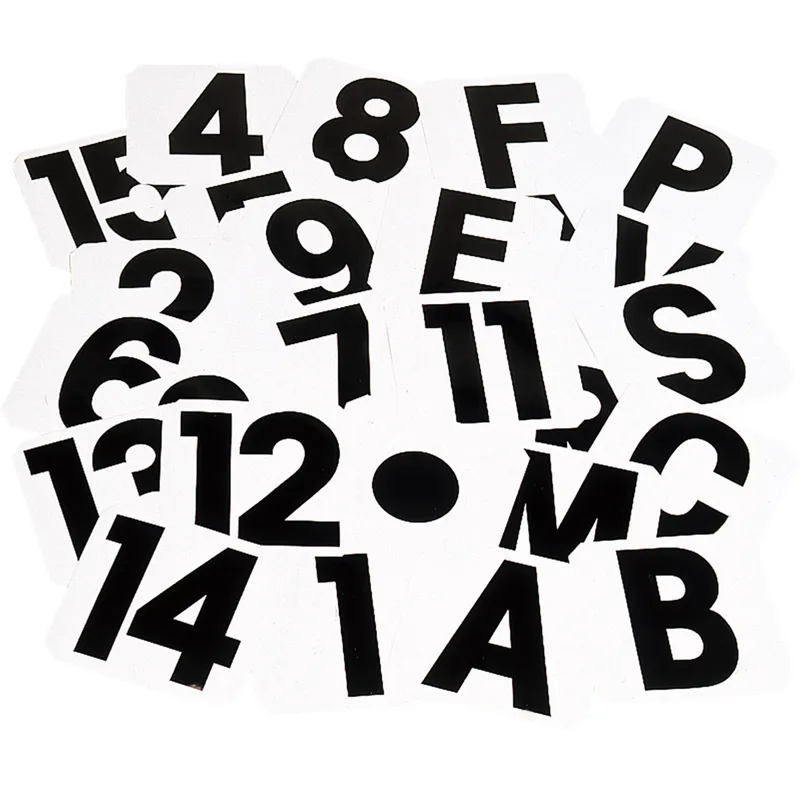 Stubbs Self Adhesive Dressage Letter Label - Single V