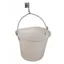 Stubbs Flat Sided Hanging Bucket - White