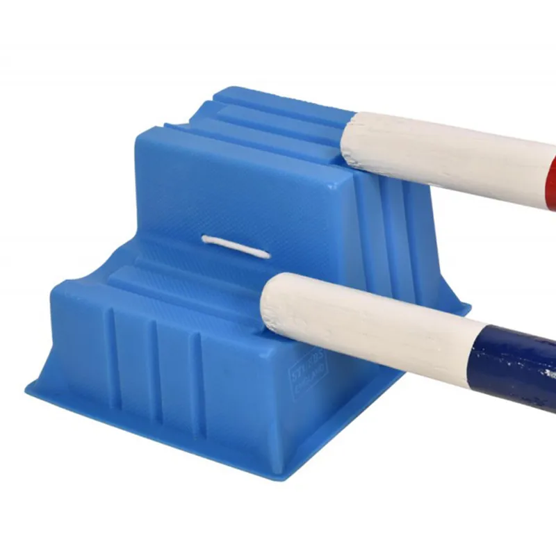 Stubbs Mountie with Cups Mounting/Pole Block - Blue-2