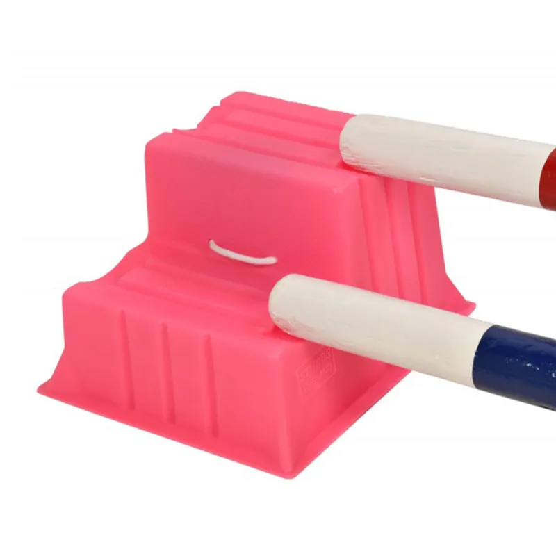 Stubbs Mountie with Cups Mounting/Pole Block - Pink-1