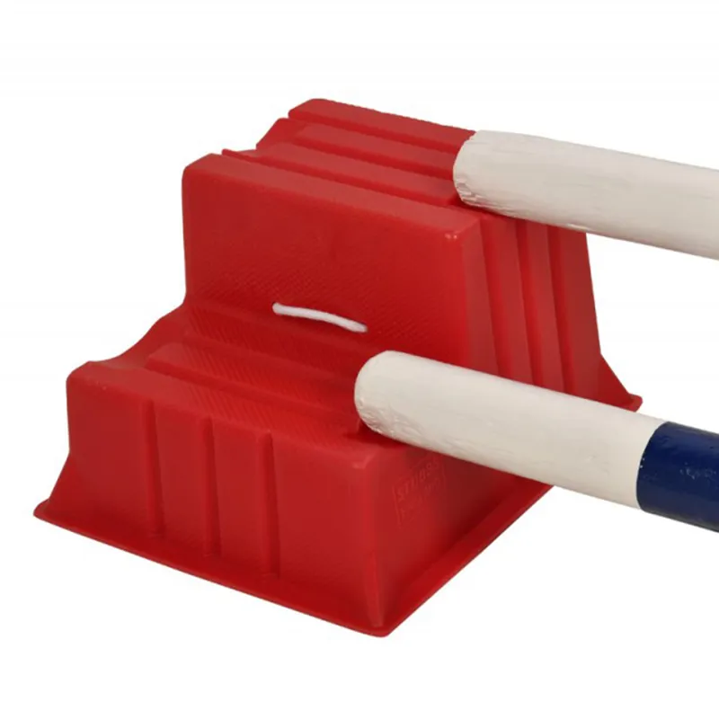 Stubbs Mountie with Cups Mounting/Pole Block - Red-2