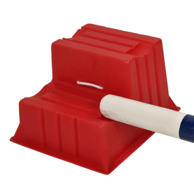 Stubbs Mountie with Cups Mounting/Pole Block - Red-1