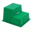 Stubbs Mountie with Cups Mounting/Pole Block - Green