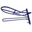 Stubbs Numnah Saddle Rack - Royal Blue