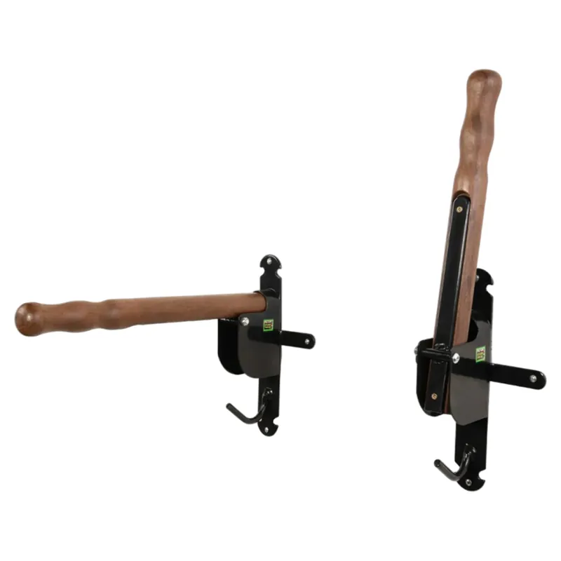 Stubbs Retro Folding Saddle Rack - Black-1