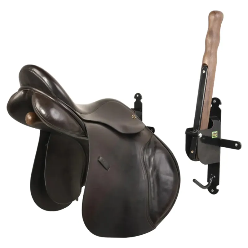Stubbs Retro Folding Saddle Rack - Black-2