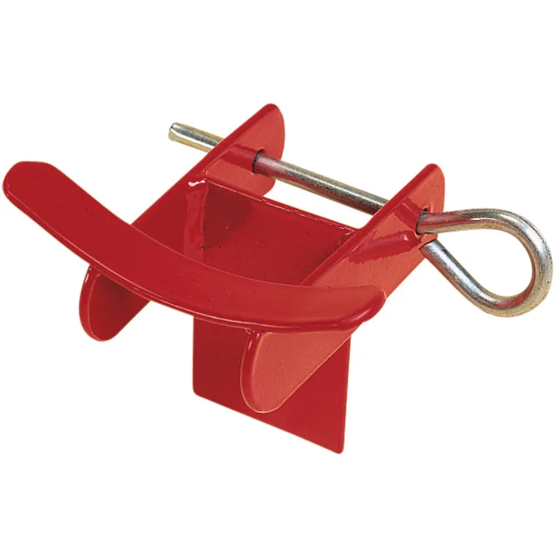 Stubbs Lightweight Show Jump Cups and Pins - Red - Pair-1