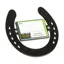 Stubbs Horseshoe Nameplate - Black