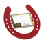 Stubbs Horseshoe Nameplate - Red