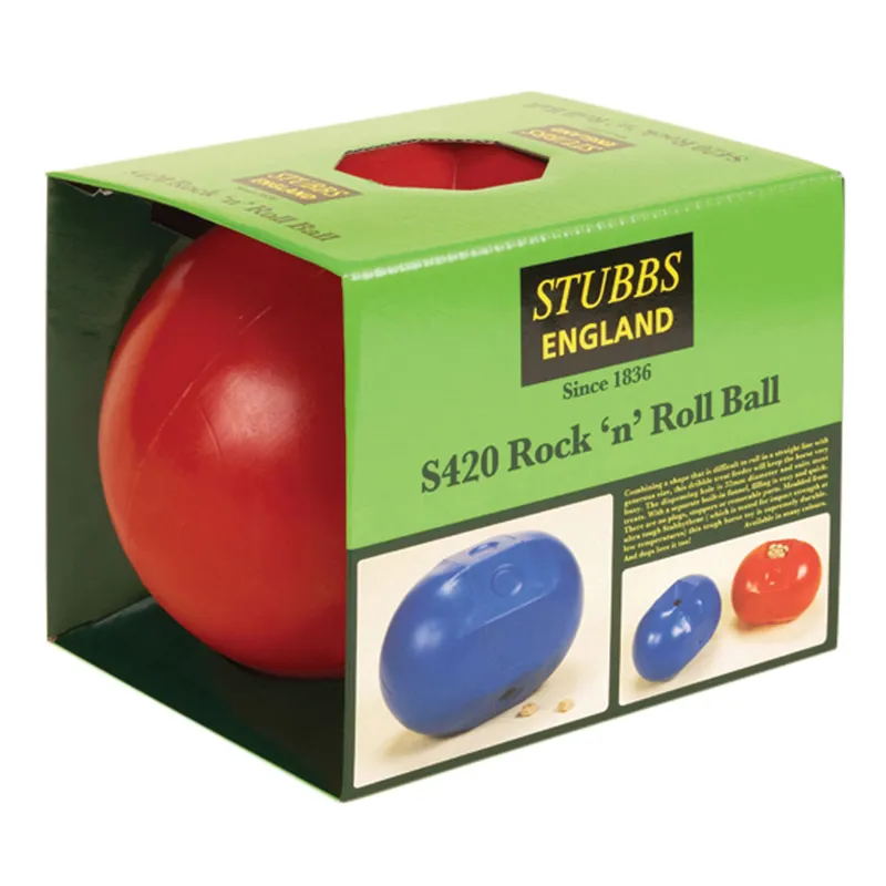 Stubbs Rock N Roll Treat Ball - Red-1