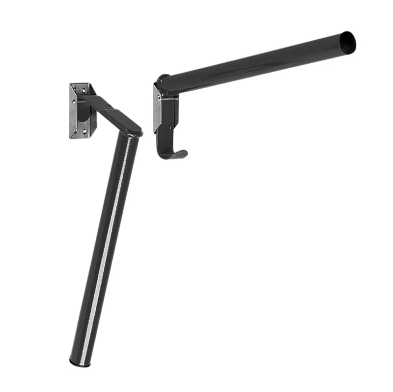 Stubbs Folding Pole Saddle Rack - Black