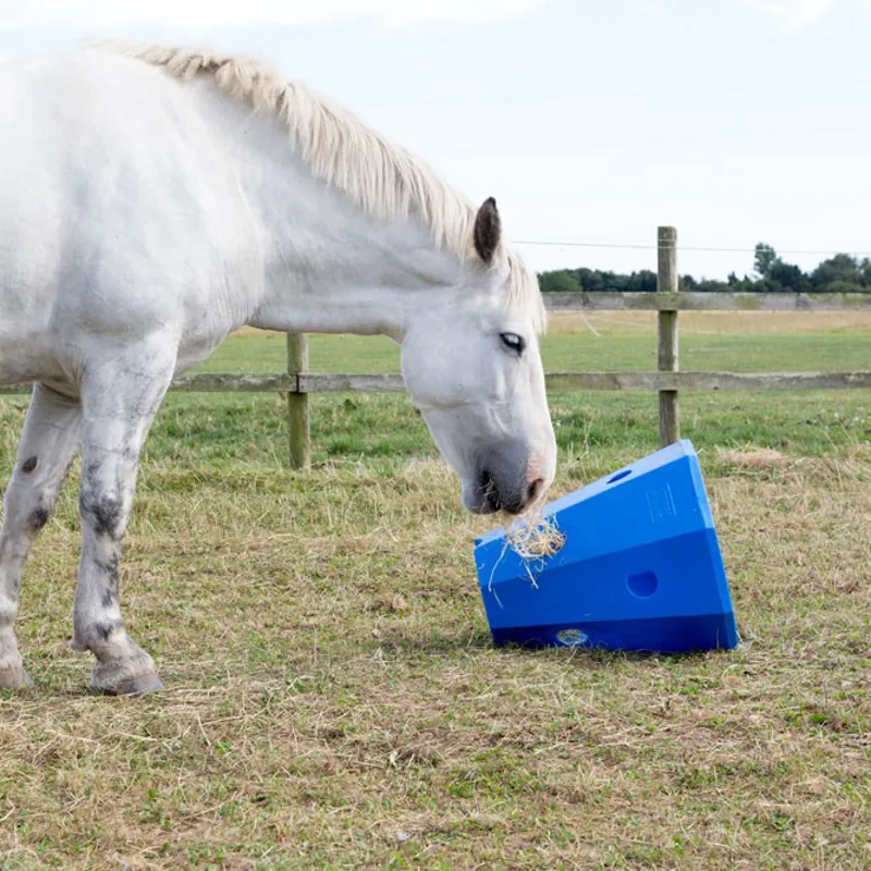 Stubbs Hay Roller - Blue-2