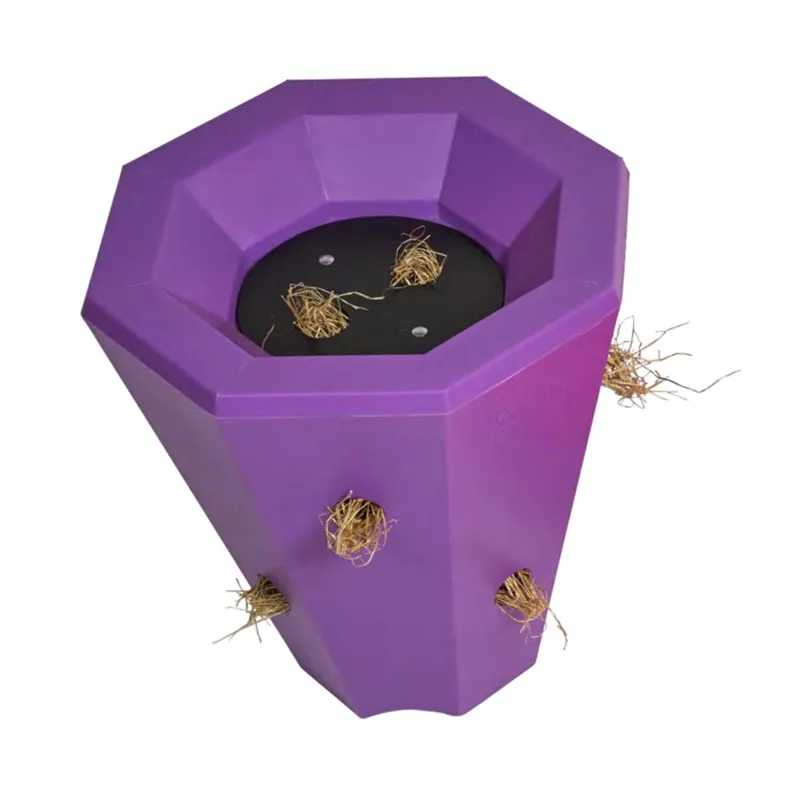 Stubbs Lidded Hay Roller - Purple