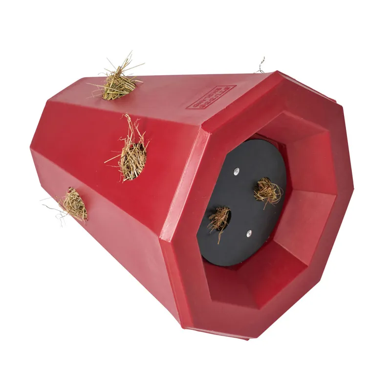 Stubbs Lidded Hay Roller - Red