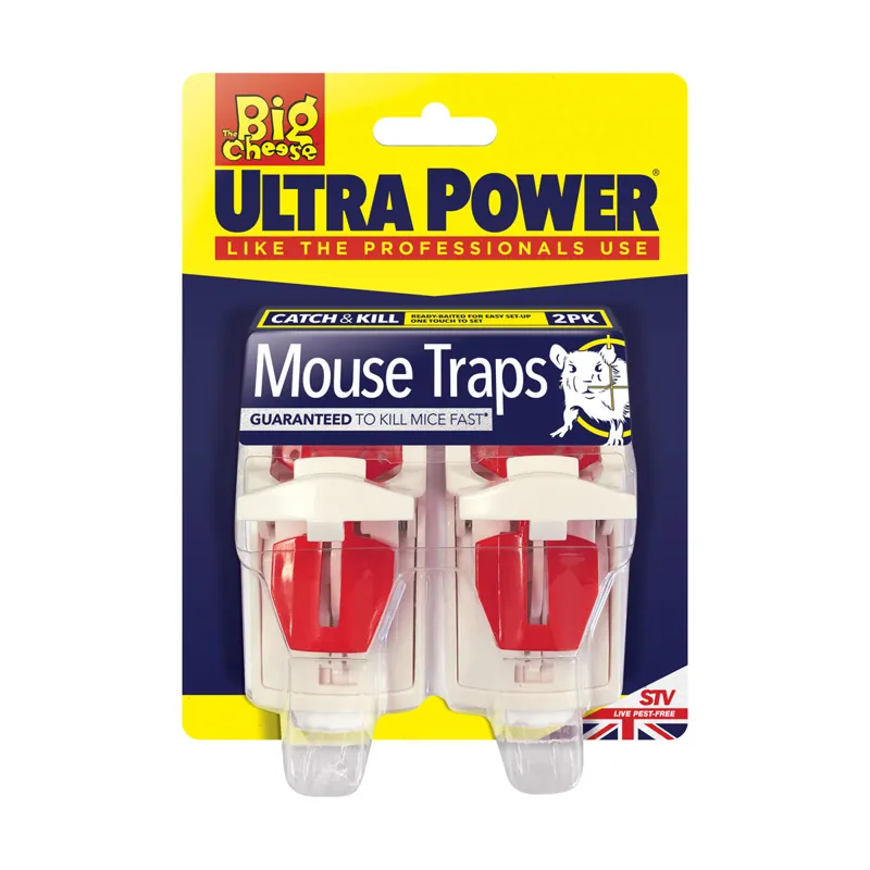 STV Big Cheese Ultra Power Mouse Traps