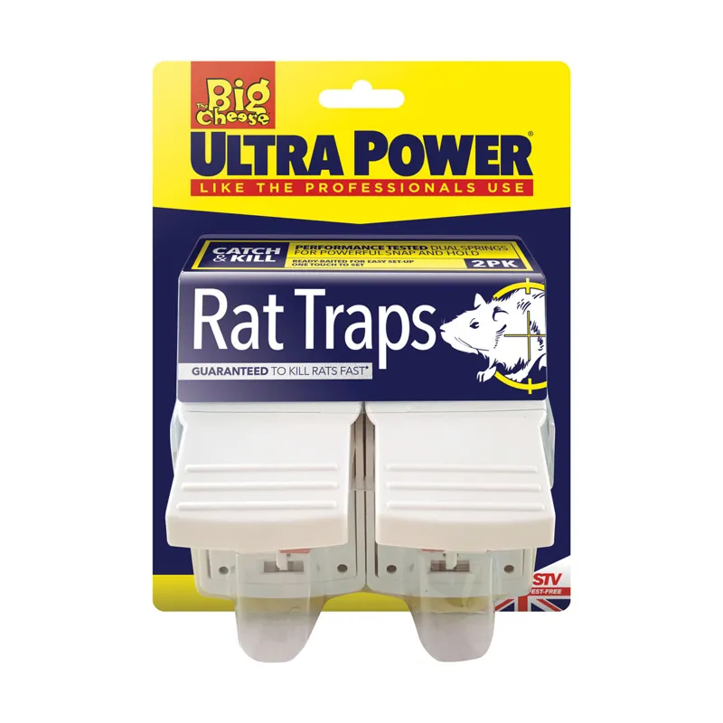 STV Big Cheese Ultra Power Rat Traps