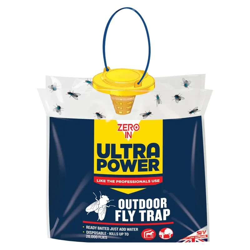 Zero In Ultra Power Ready Baited Outdoor Fly Trap