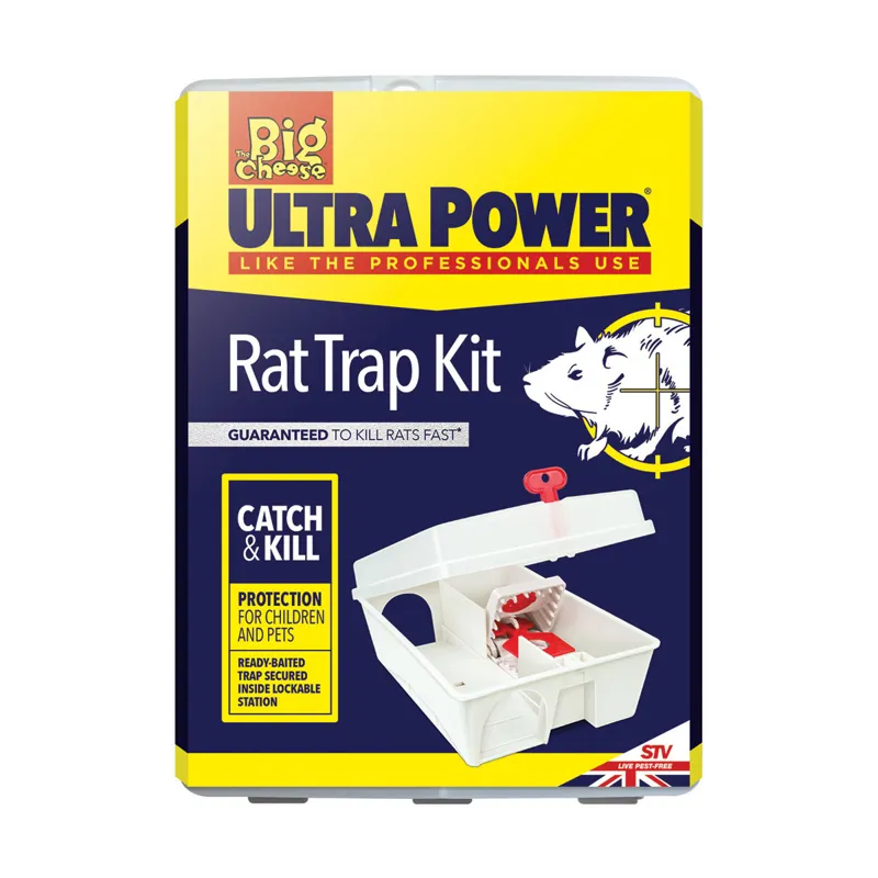 STV Big Cheese Ultra Power Rat Trap Kit