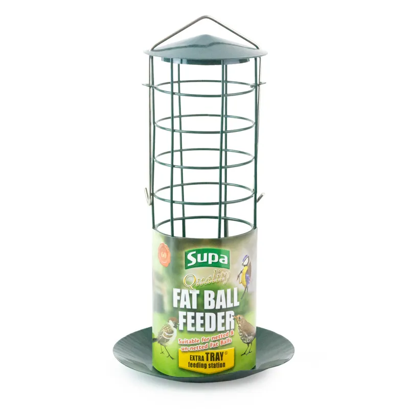 Supa Fat Ball Feeder with Tray