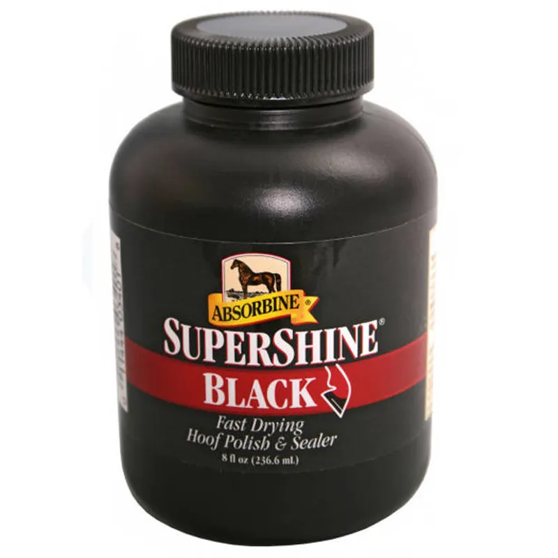 Absorbine Supershine Hoof Polish - Black