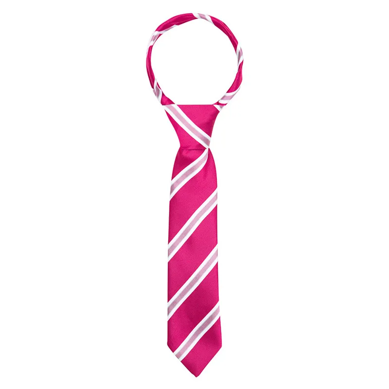 Supreme Products Adults Show Tie - Pink Stripe